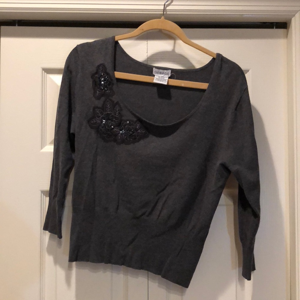 George sweater grey